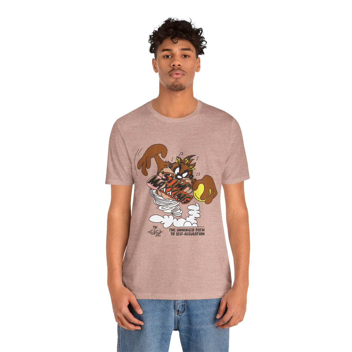 Stim Maxxing - The Unhinged Path to Self-Regulation - Adult Unisex Jersey Short Sleeve Tee