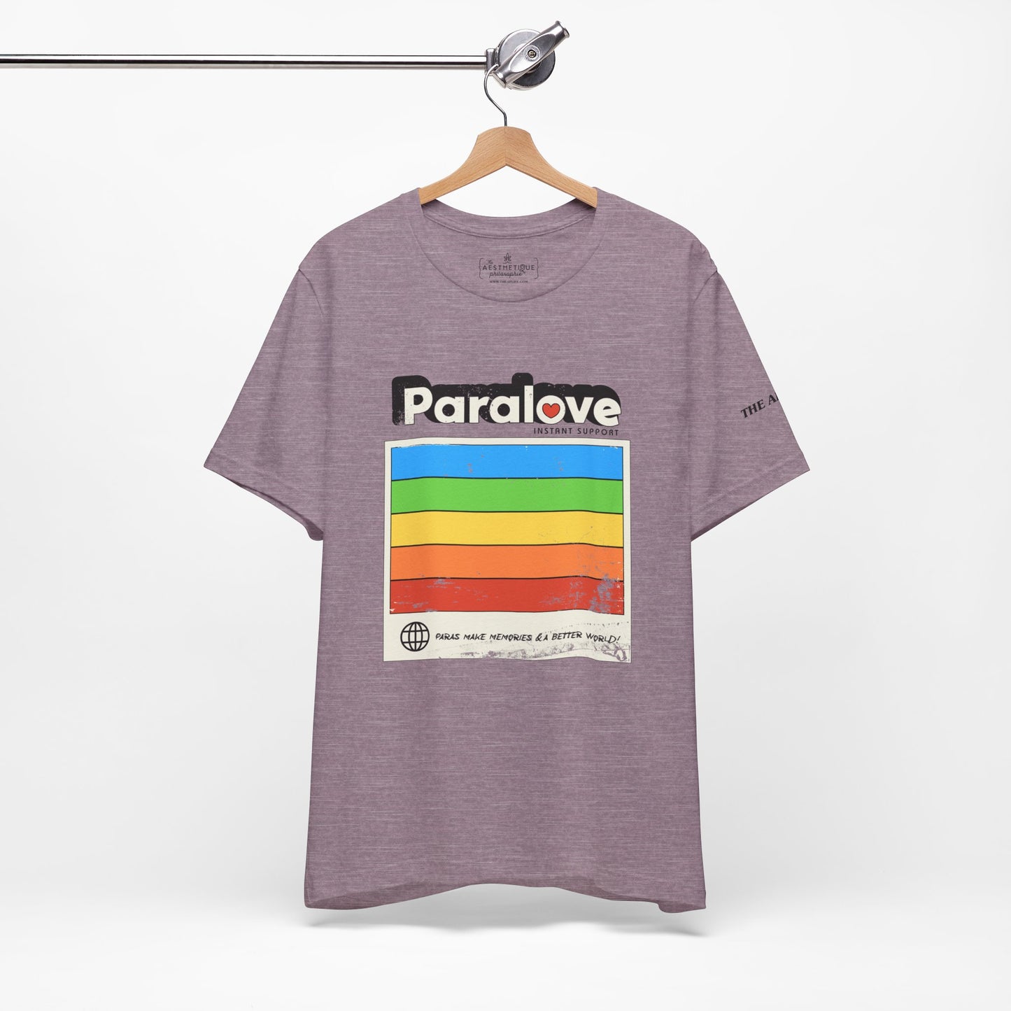 Para Love - Instant Support - Adult Unisex Jersey Short Sleeve Tee