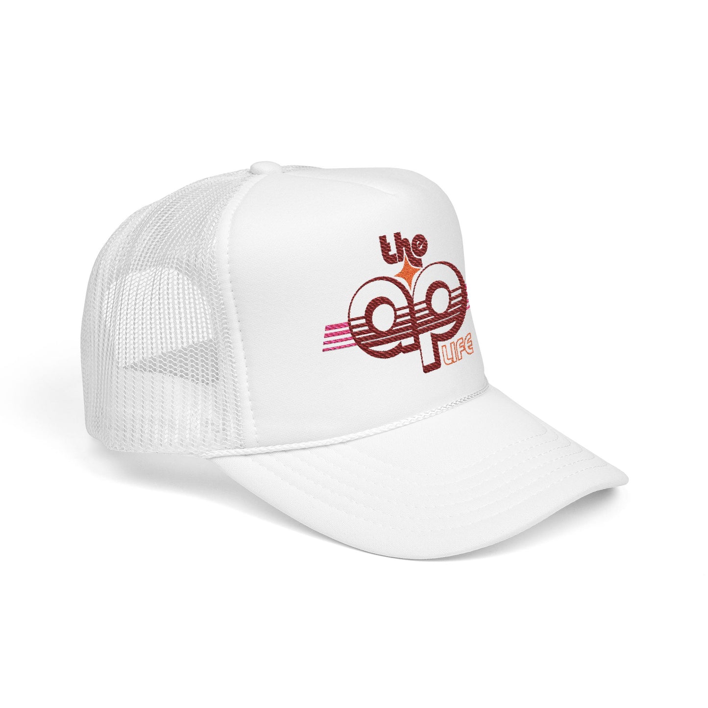 The AP Life - Adult Unisex Foam Trucker Hat (Embroidered)