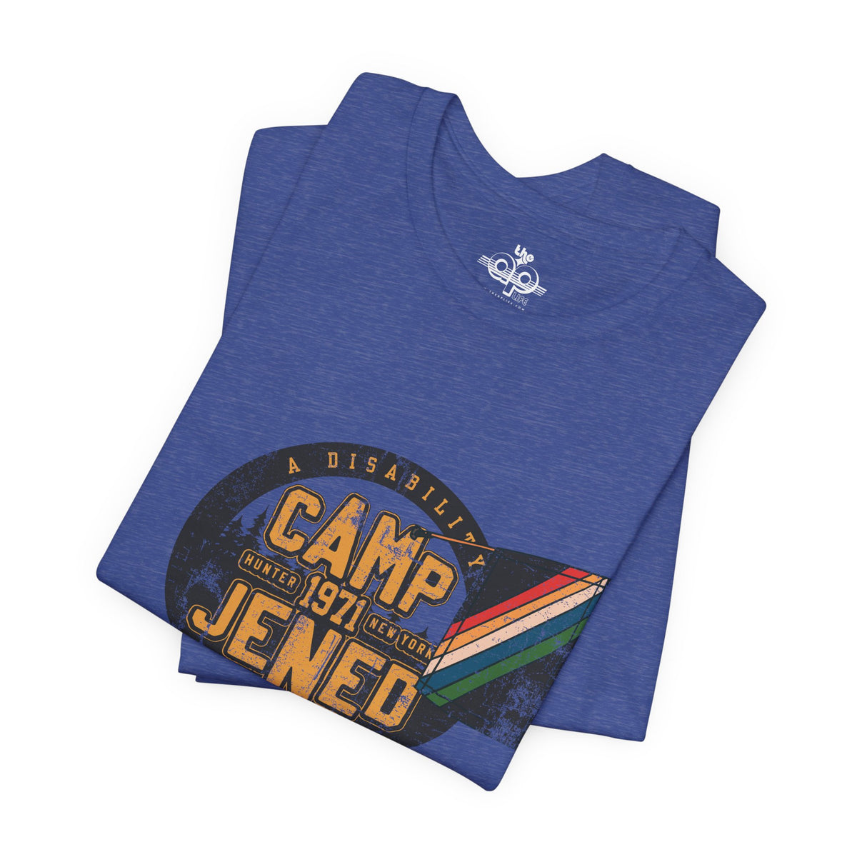 Camp Jened 1971 - A Disability Revolution - Adult Unisex Jersey Short Sleeve Tee