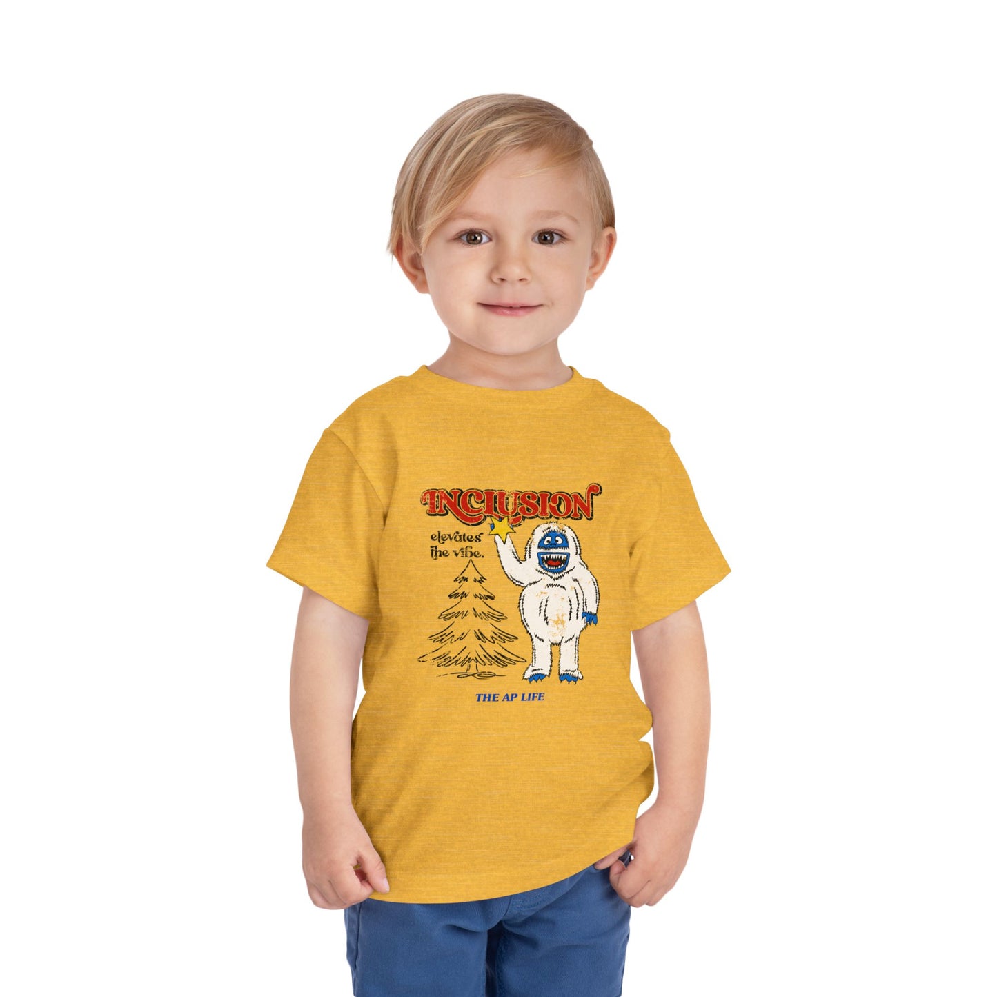 Inclusion Elevates the Vibe - Bumble - Toddler Short Sleeve Tee