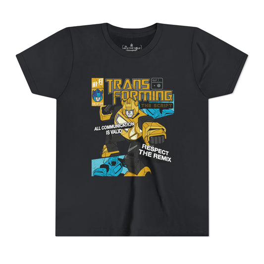 Transforming the Script - Gestalt Language Processing - Youth Unisex Jersey Tee