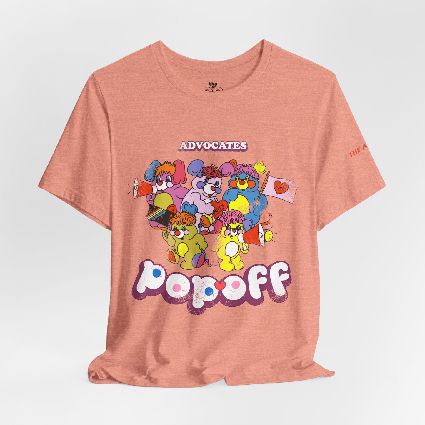 Advocates, Pop-Off - Adult Unisex Jersey Short Sleeve Tee