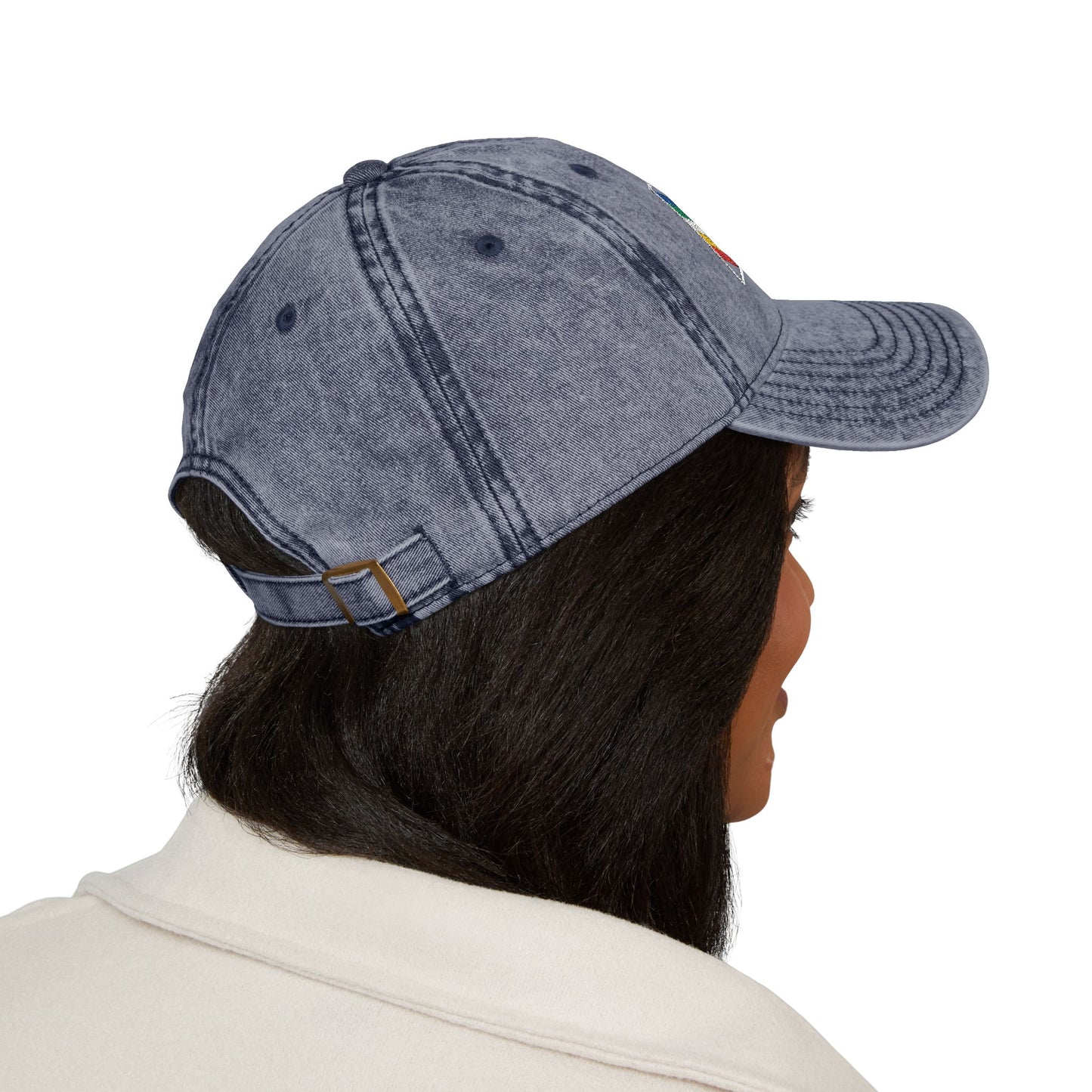 Includers Only - Disability Pride Flag - Vintage Cap (Embroidery)