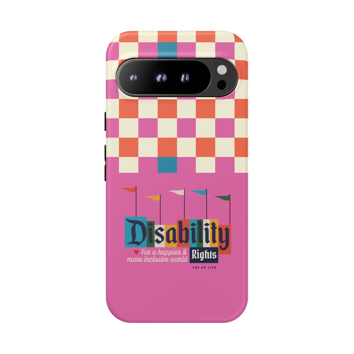 Disability Rights for a Happier & More Inclusive World - Android Phone Case for Google Pixel & Samsung Phones