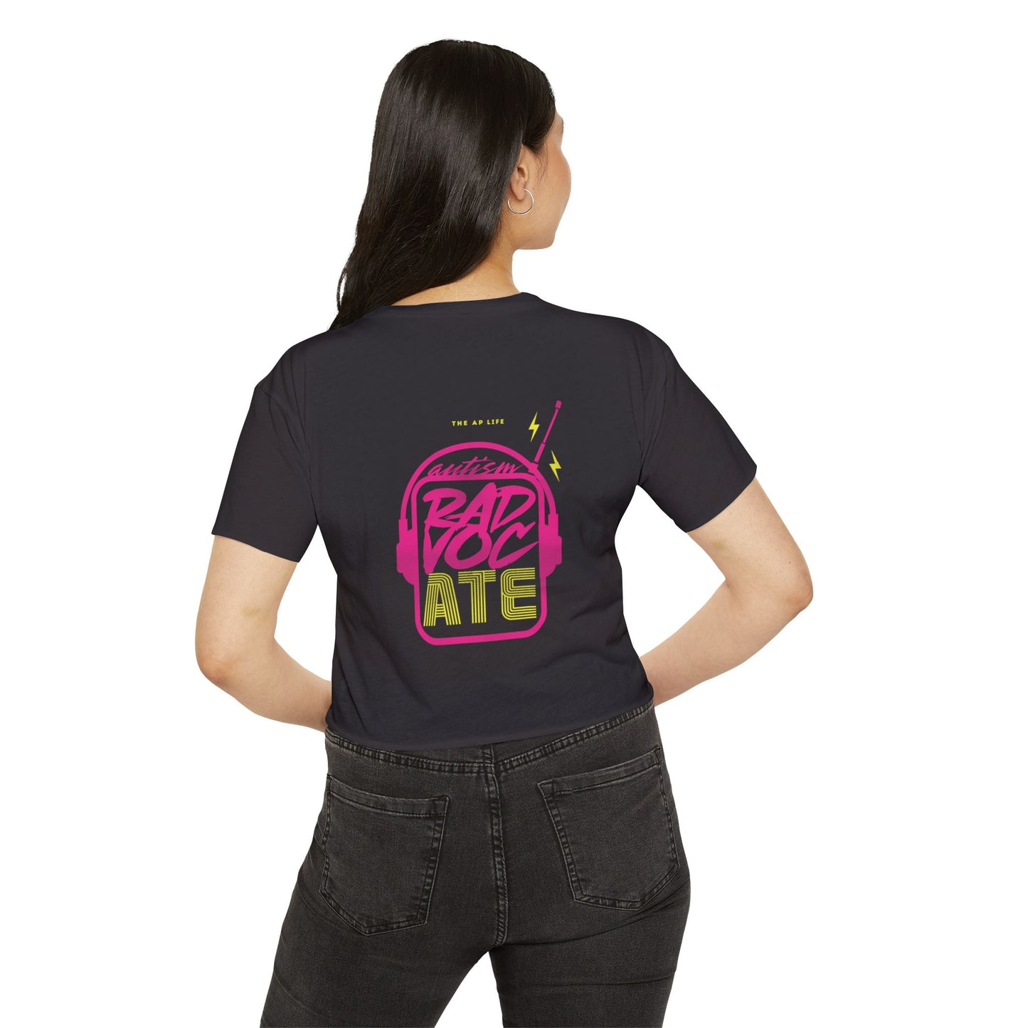 Autism RadvocATE - Women's Crop Top Tee