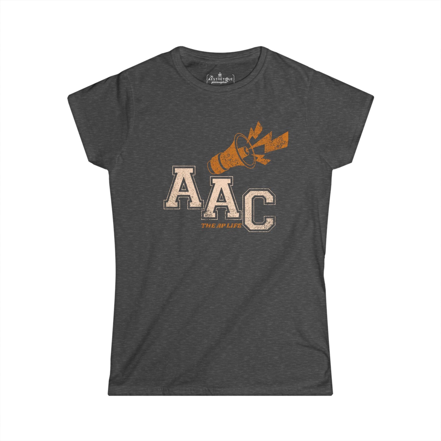 AAC Supports Team Enthusiast - Communication for the Win - Women's Semi-Fitted Tee