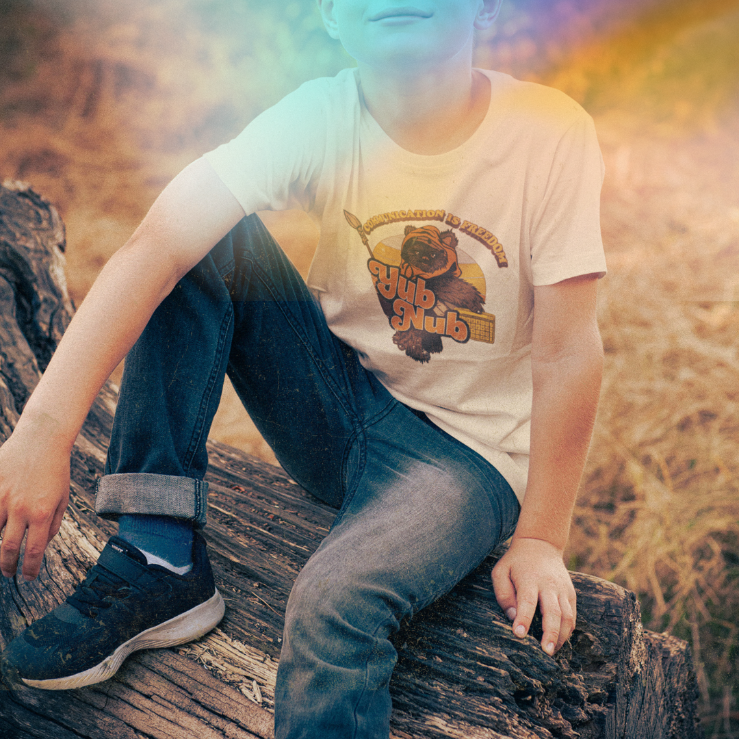 Communication is Freedom - Yub Nub - AAC - Youth Short Sleeve Tee