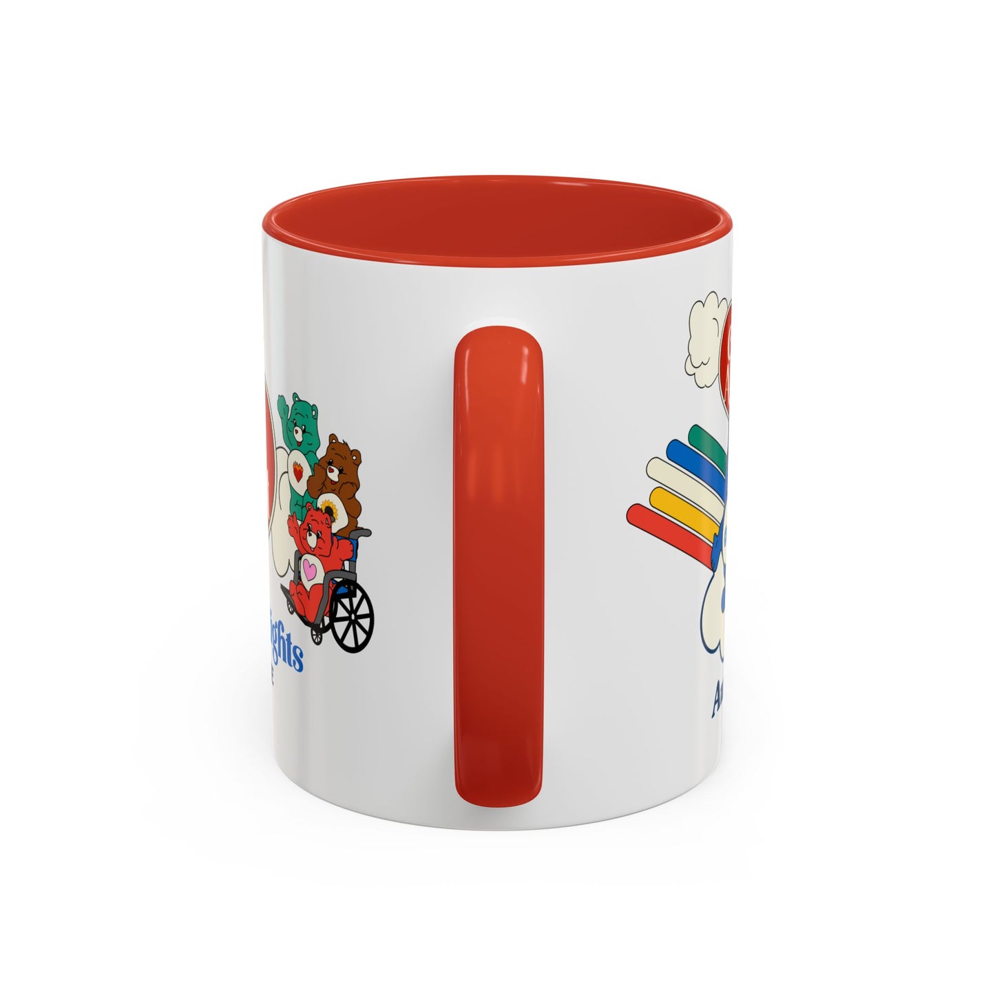 Care About Autism - Disability Rights - Accent Coffee Mug (11, 15oz)