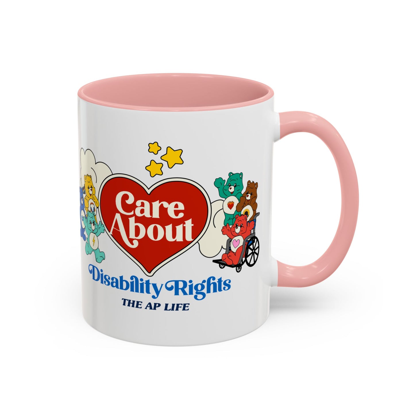 Care About ADHD - Disability Rights Accent Coffee Mug (11, 15oz)
