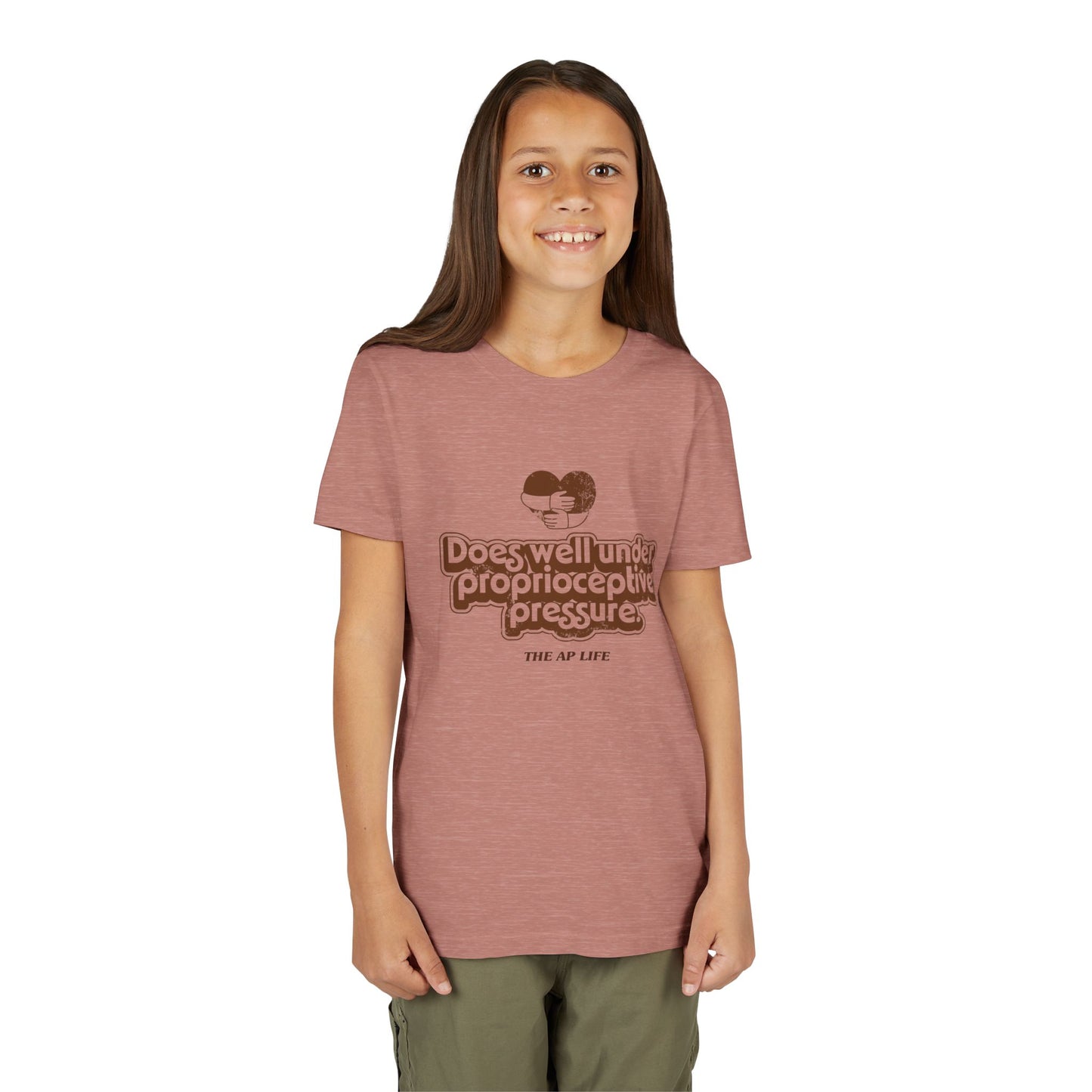 Does Well Under Proprioceptive Pressure - Sensory Input - Youth Short Sleeve Tee