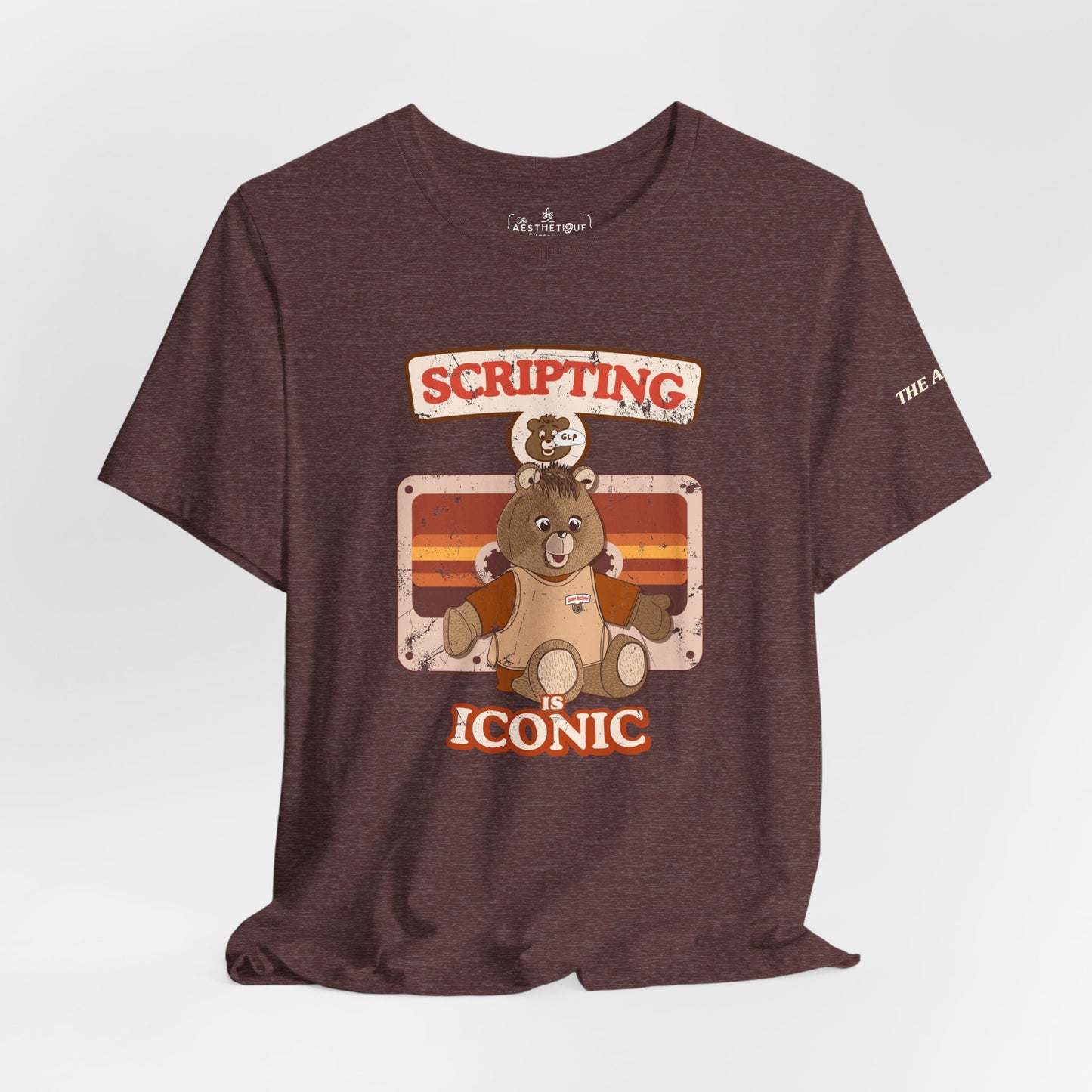 Scripting is Iconic - GLP - Teddy RecSpin - Adult Unisex Jersey Tee