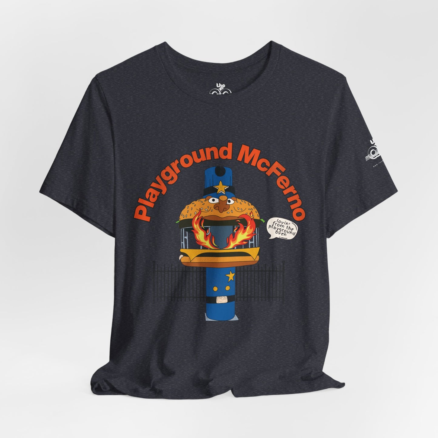Playground McFerno - Lovin' From the Playground Oven - Adult Unisex Jersey Short Sleeve Tee