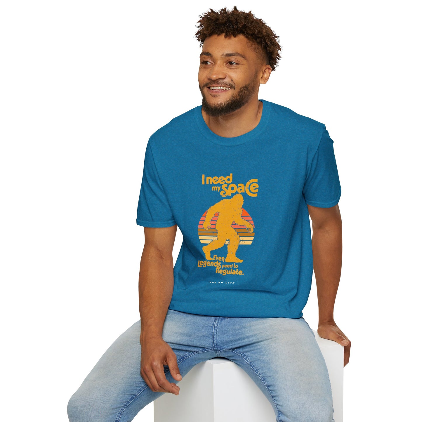 I Need my Space - Even Legends Need to Regulate - Unisex Softstyle T-Shirt
