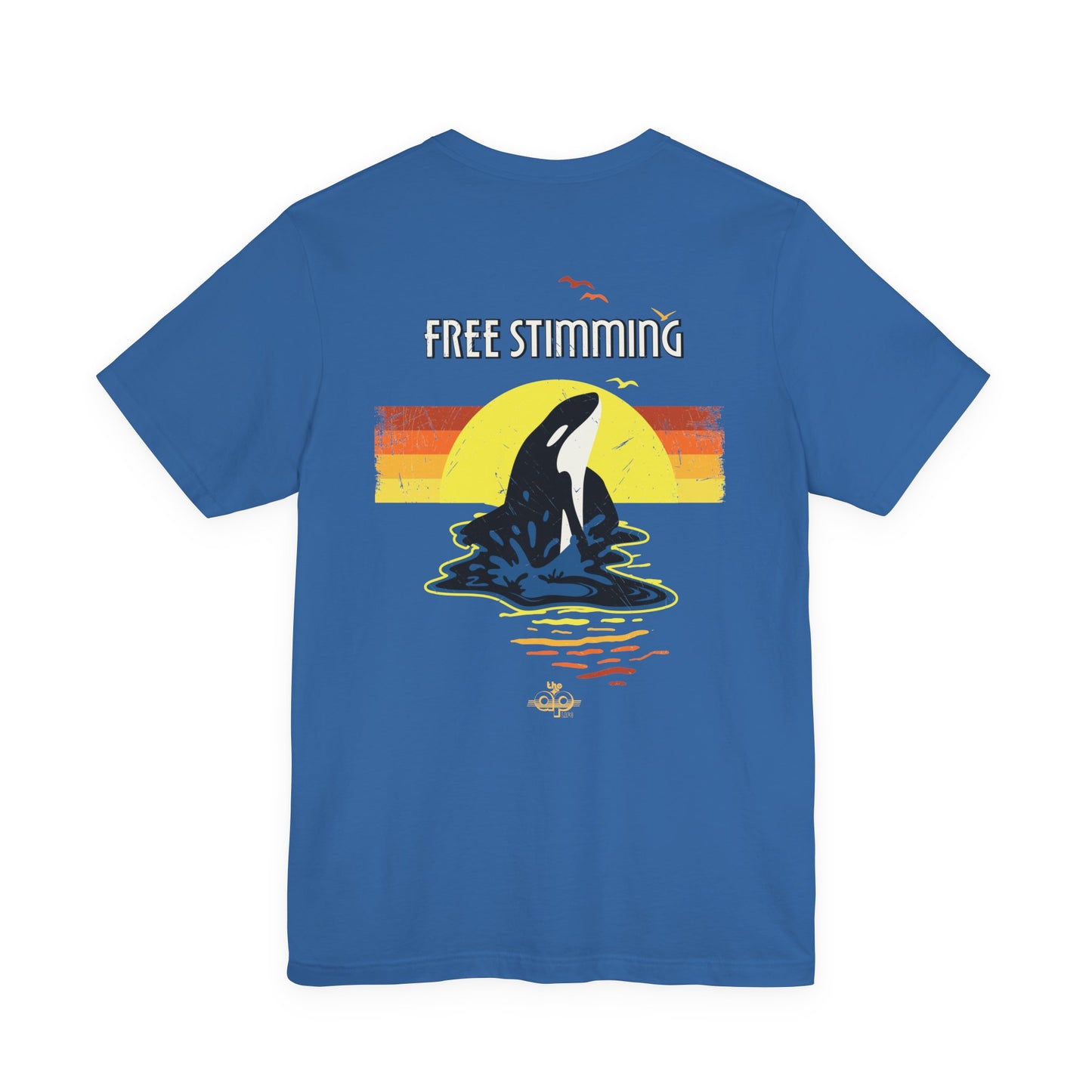 Free Stimming - Orca - Adult Unisex Jersey Short Sleeve Tee