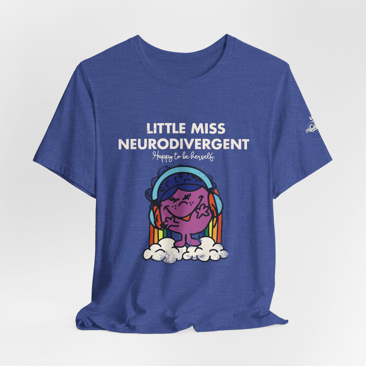 Little Miss Neurodivergent -Adult Unisex Jersey Short Sleeve Tee
