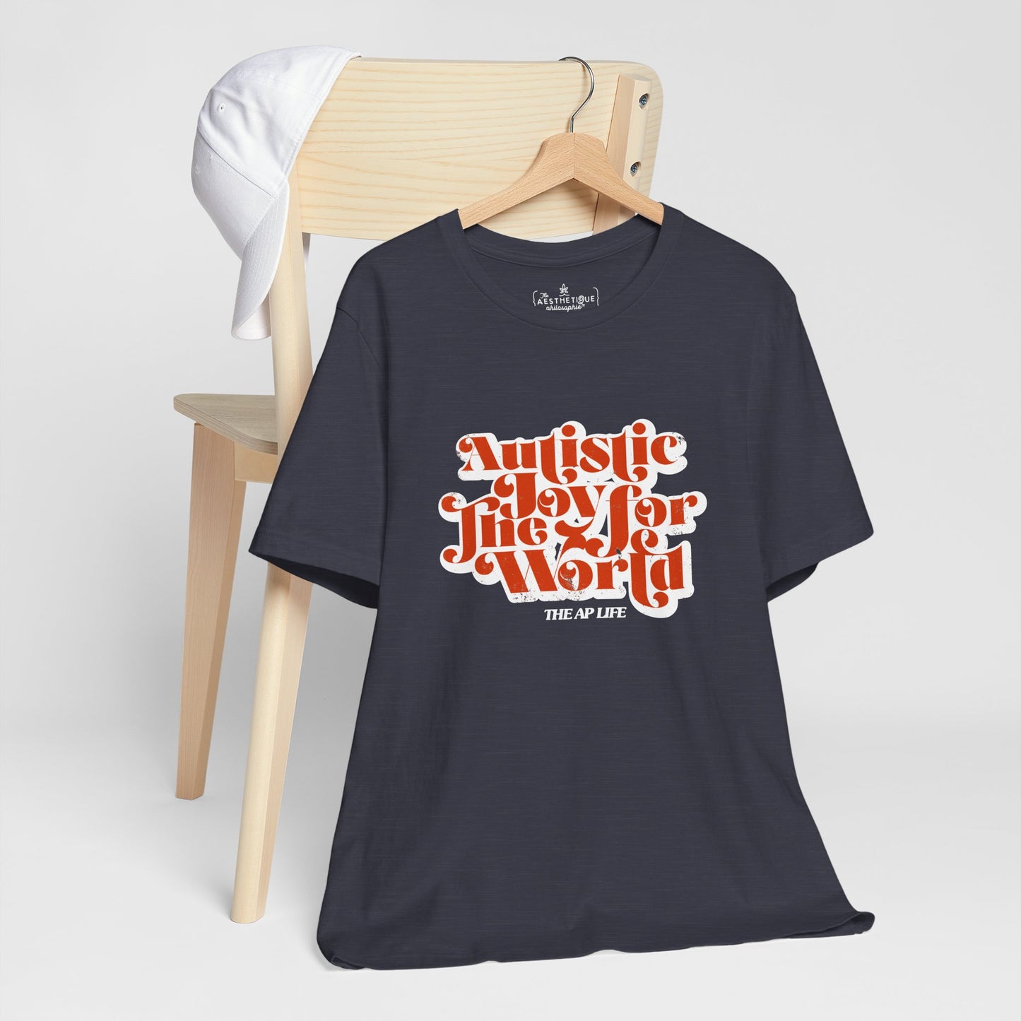 Autistic Joy for the World - Seasonal Style - Unisex Jersey Short Sleeve Tee