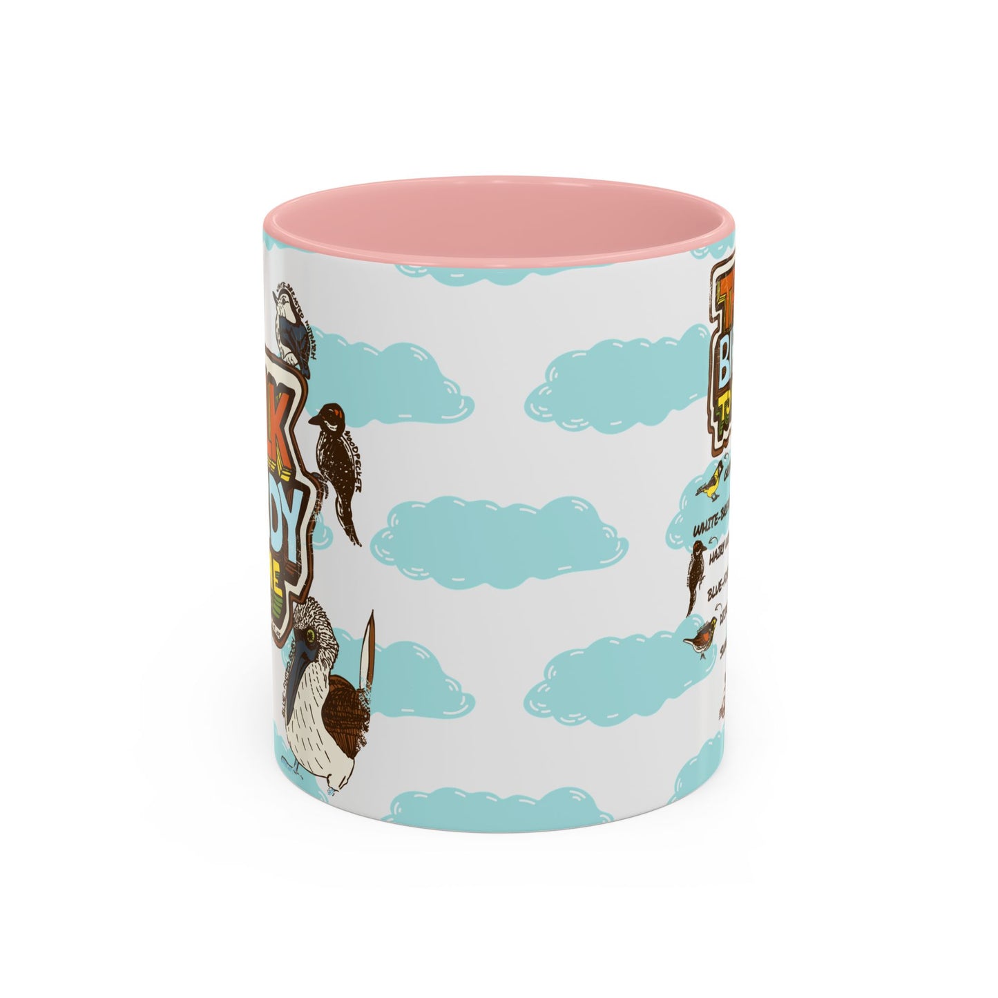 Talk Birdy to Me - Accent Coffee Mug (11, 15oz)