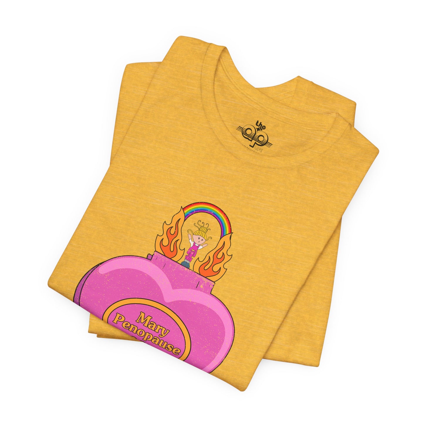 Mary Penopause - Small Triggers, Big Emotions - Adult Unisex Jersey Short Sleeve Tee