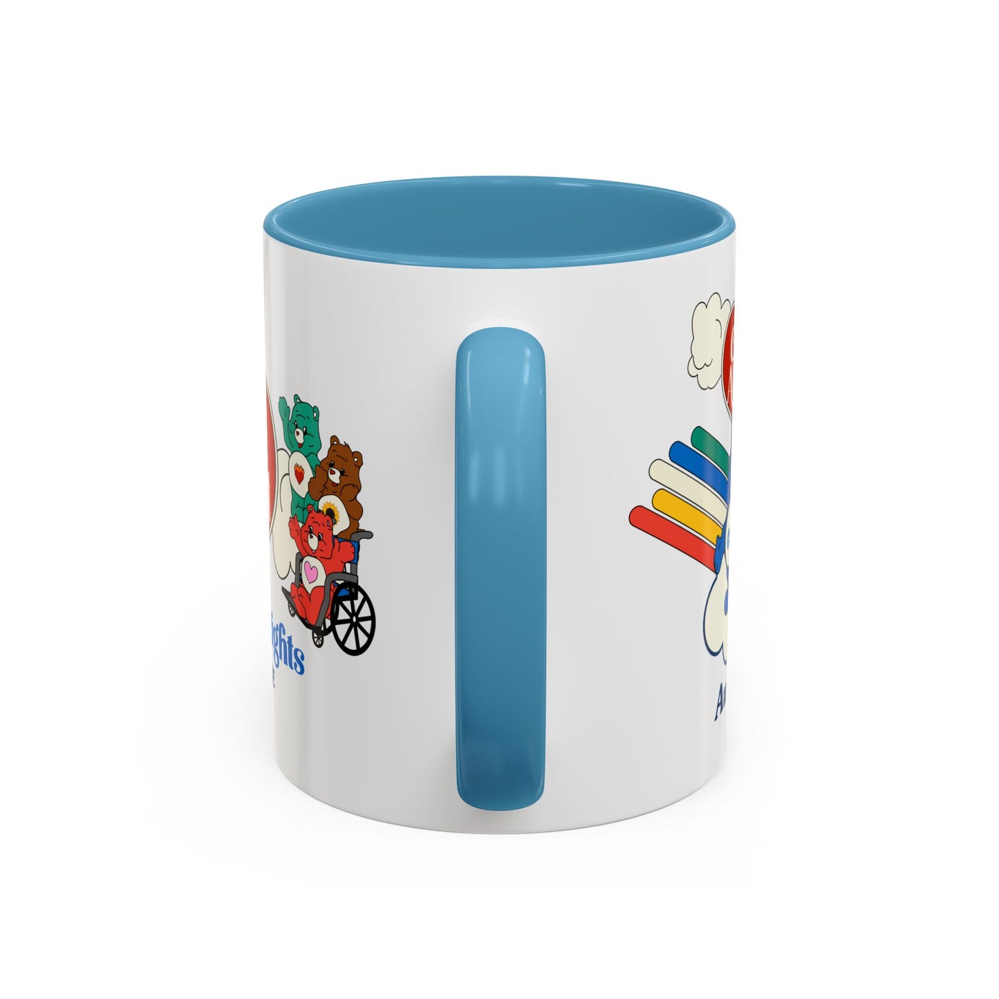 Care About Autism - Disability Rights - Accent Coffee Mug (11, 15oz)