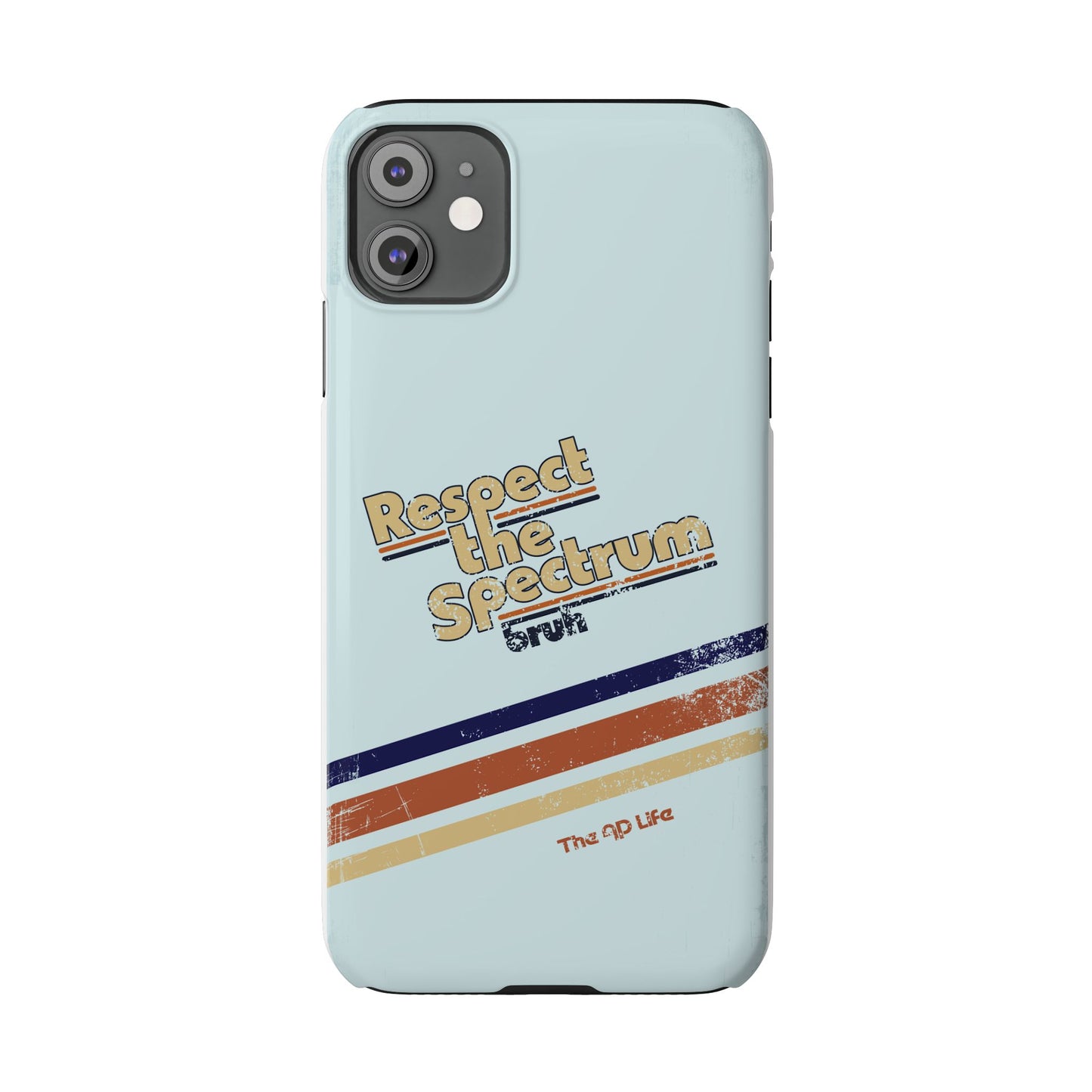 Respect The Spectrum - iPhone Case