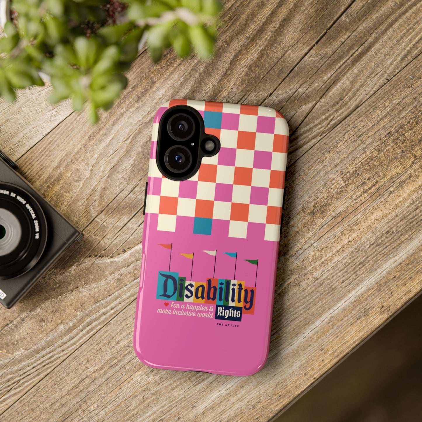 Disability Rights for a Happier & More Inclusive World - Android Phone Case for Google Pixel & Samsung Phones