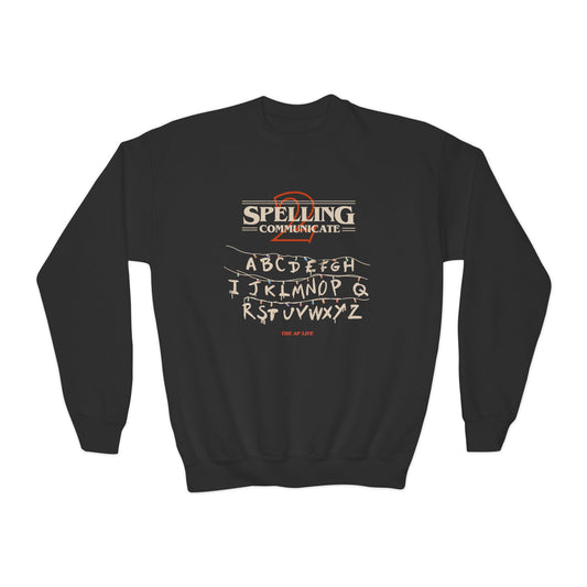 Spelling to Communicate - S2C - Youth Unisex Crewneck Sweatshirt