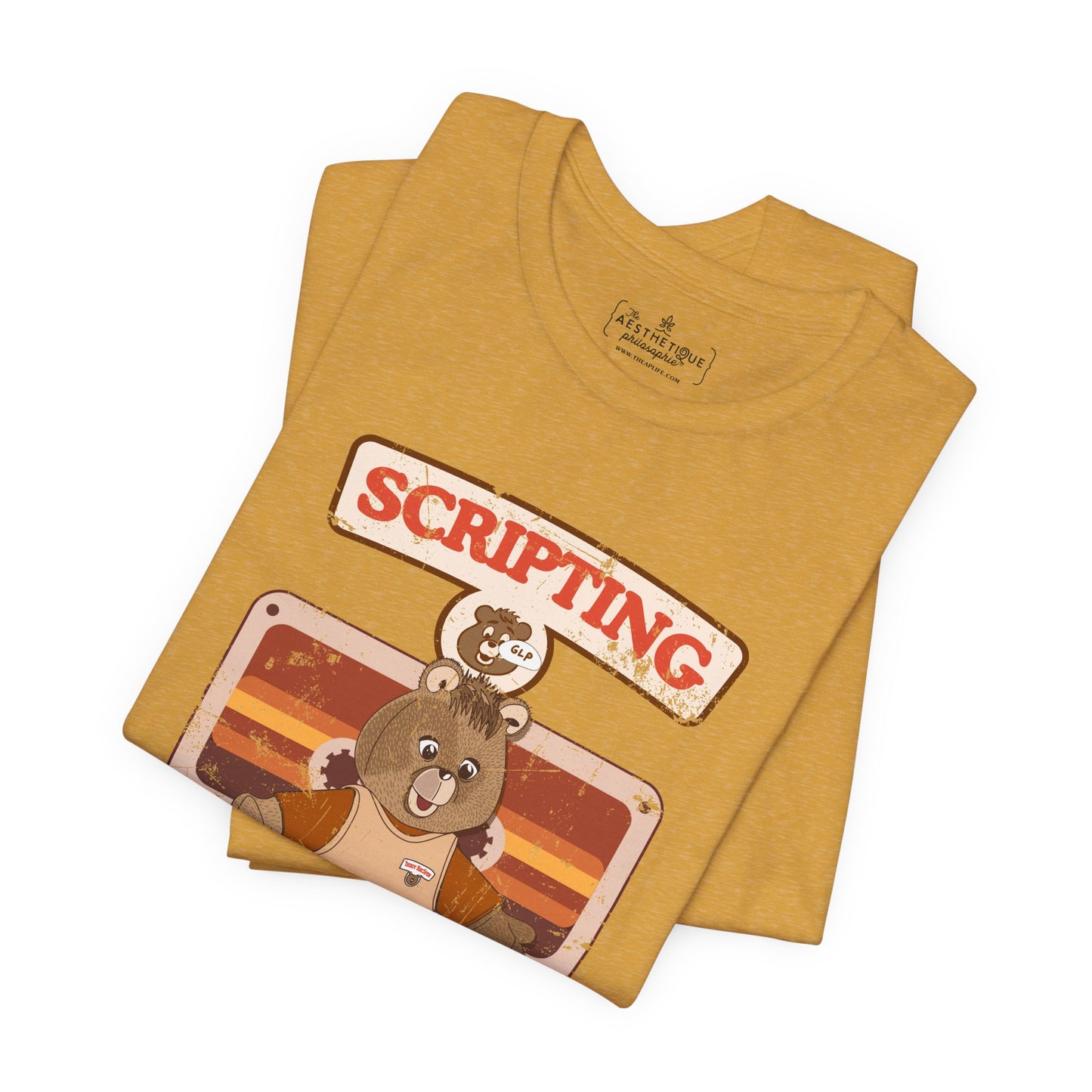 Scripting is Iconic - GLP - Teddy RecSpin - Adult Unisex Jersey Tee