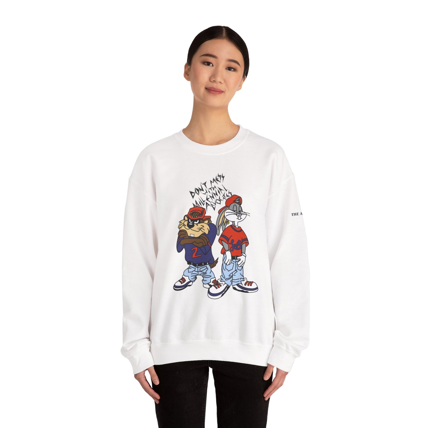 Don't Mess With Millennial Advocates - Adult Unisex Heavy Blend™ Crewneck Sweatshirt