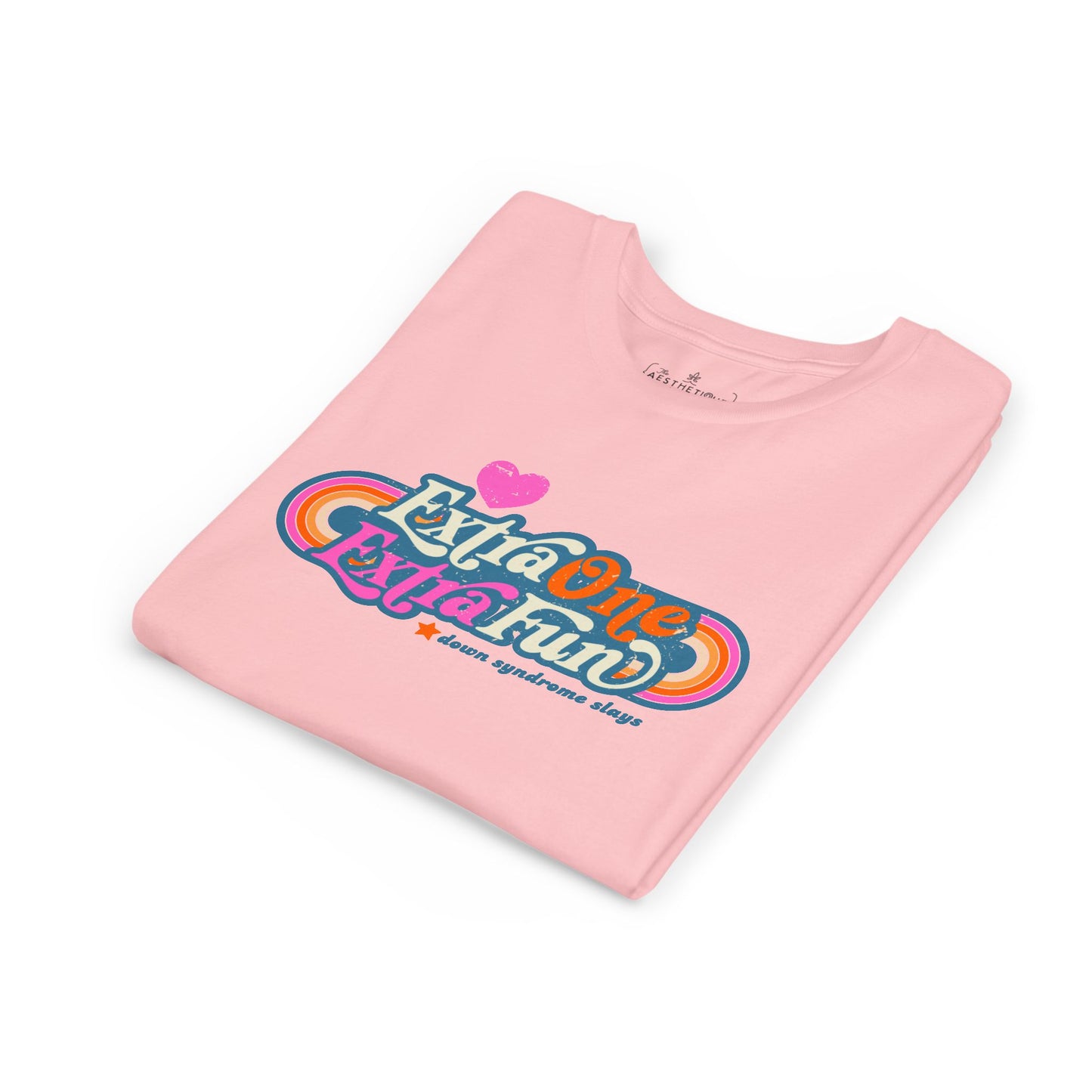 Extra One, Extra Fun DS Awareness - Youth Short Sleeve Tee