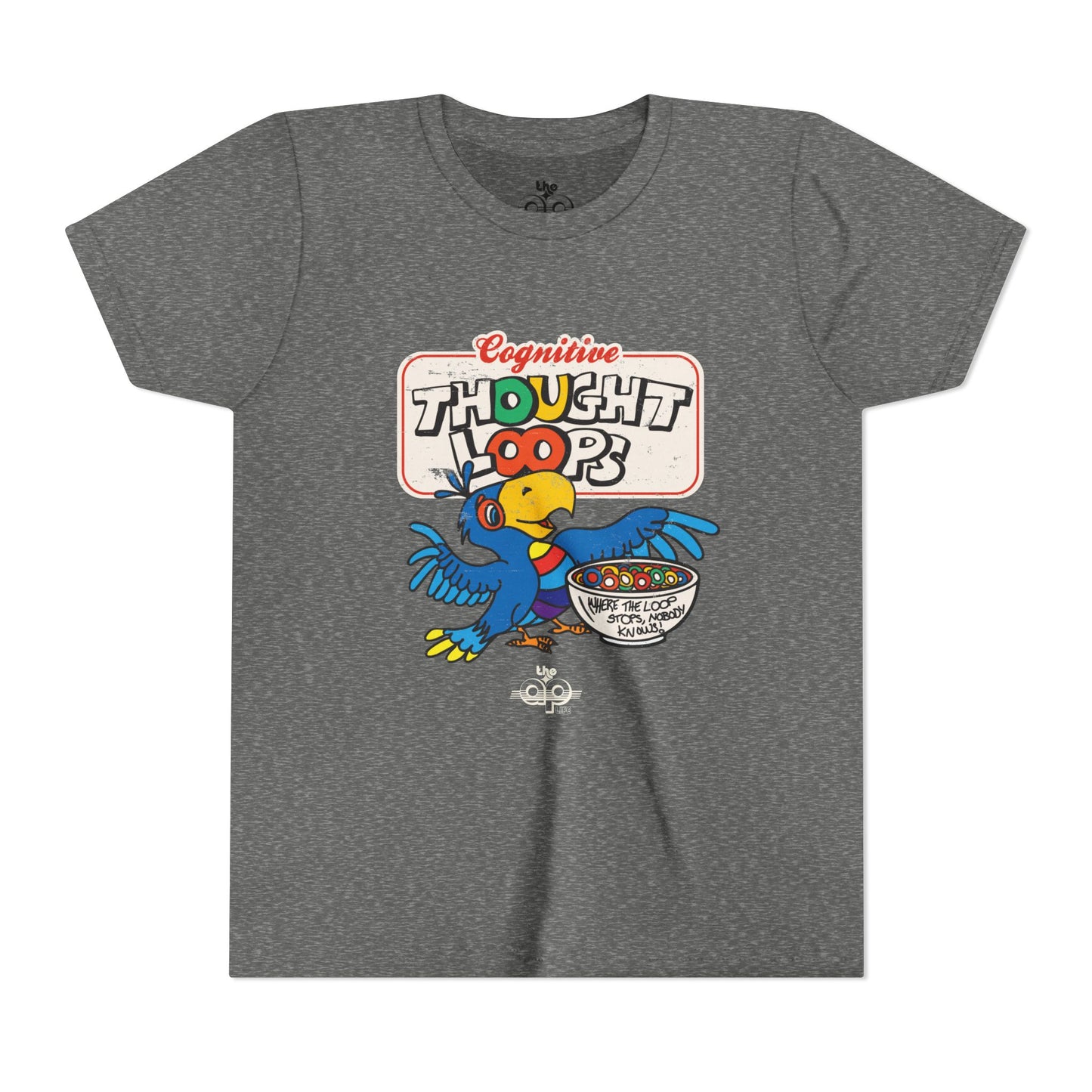 Cognitive Thought Loops - Where the Loop Stops, Nobody Knows - Unisex Youth Short Sleeve Tee