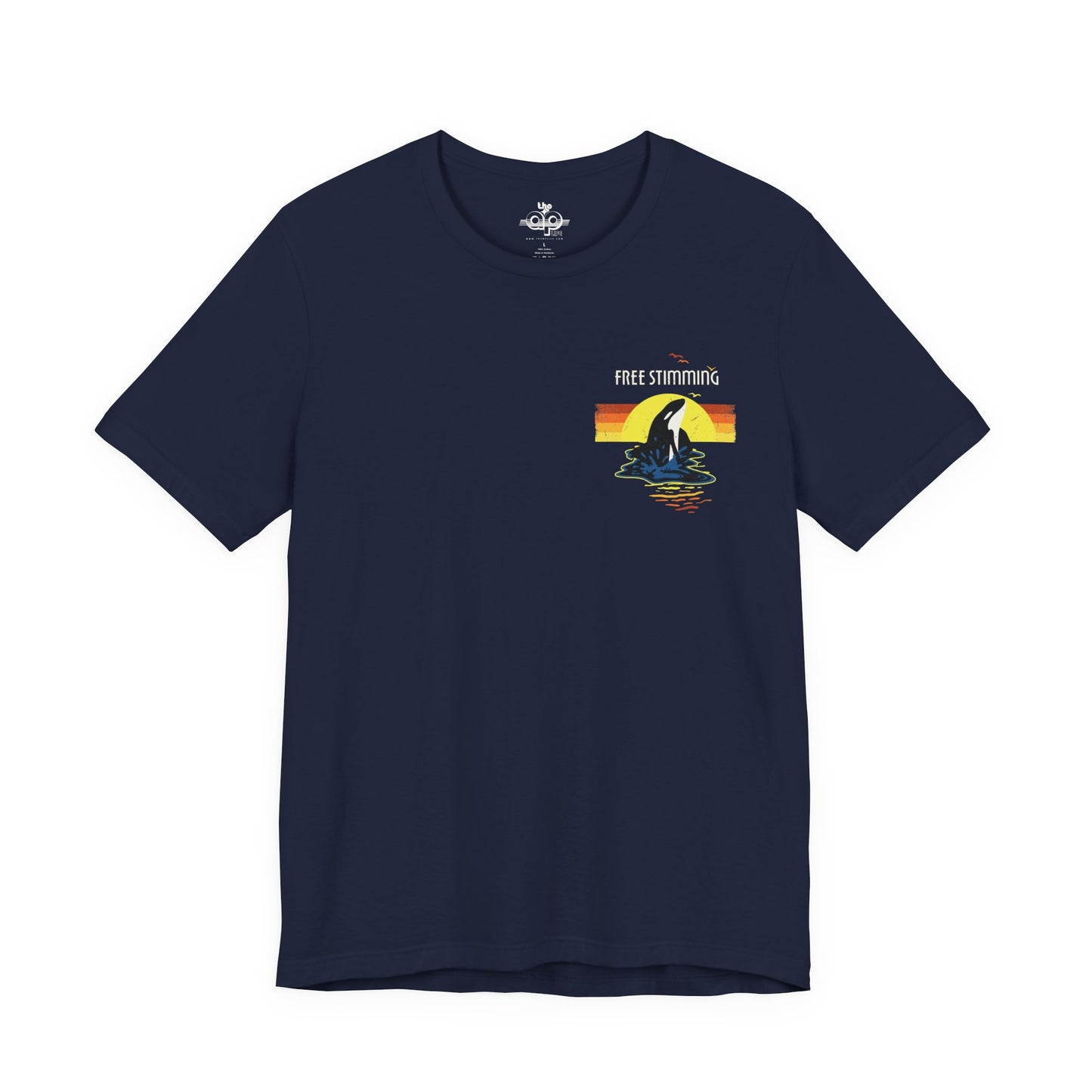 Free Stimming - Orca - Adult Unisex Jersey Short Sleeve Tee