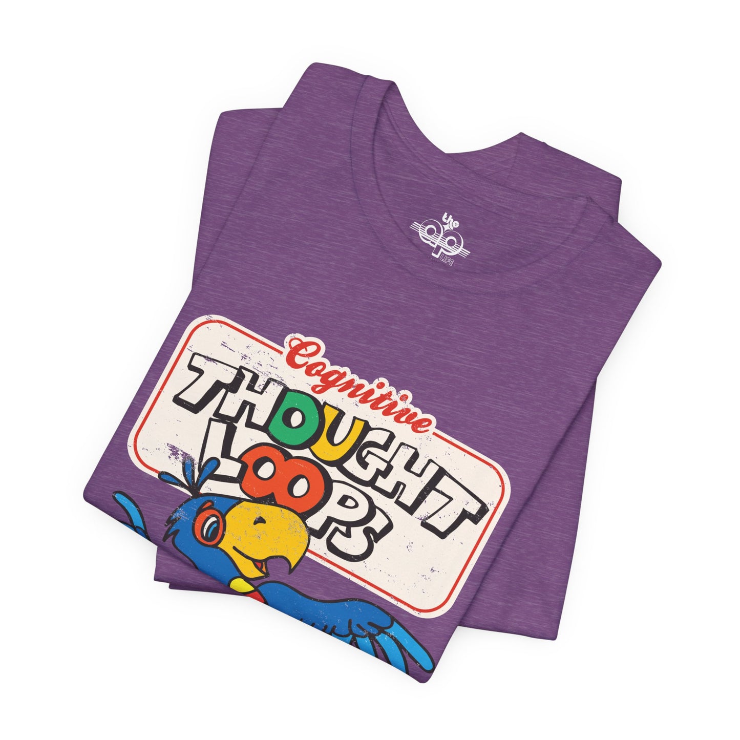 Cognitive Thought Loops - Where the Loop Stops, Nobody Knows - Adult Unisex Jersey Short Sleeve Tee
