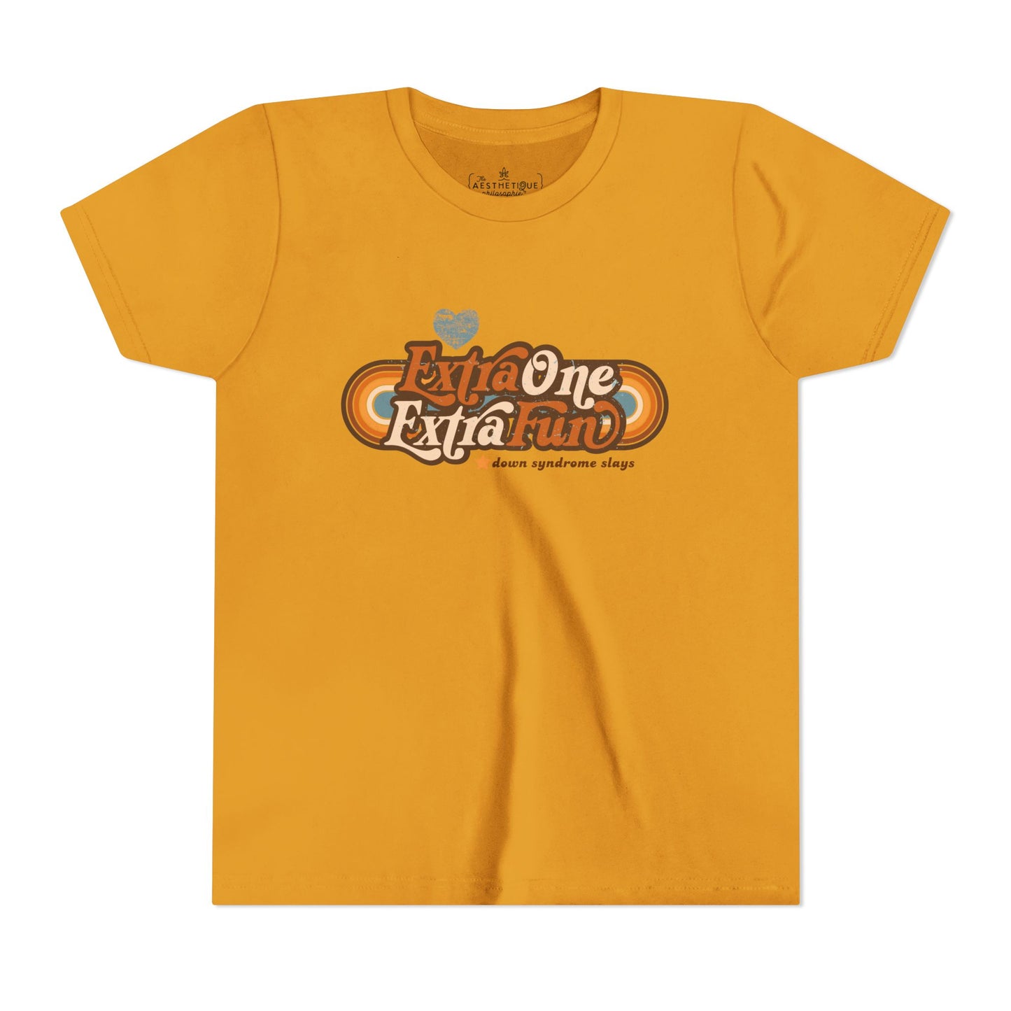 Extra One, Extra Fun DS Awareness - Youth Short Sleeve Tee