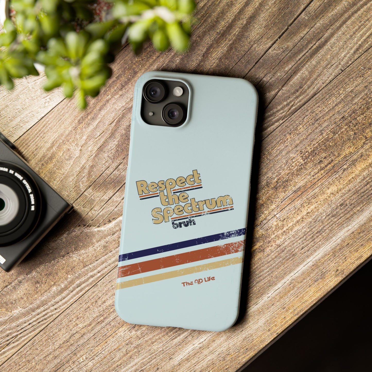 Respect The Spectrum - iPhone Case