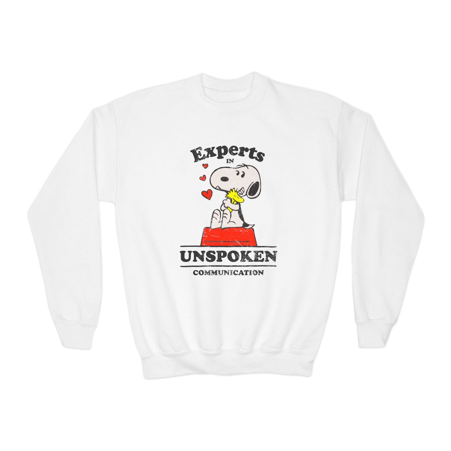 Experts in Unspoken Communication - Youth Crewneck Sweatshirt