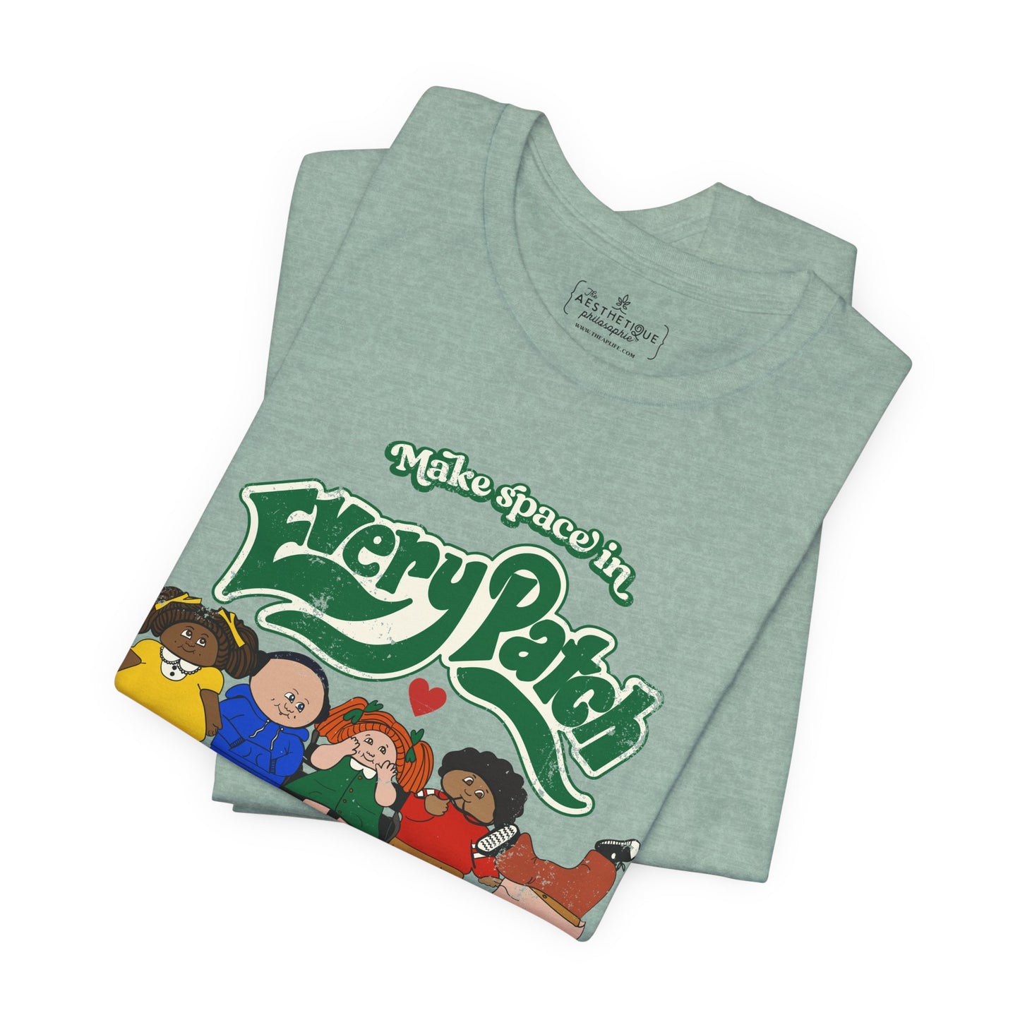 Make Space in Every Patch - Inclusion Matters - Adult Unisex Jersey Tee