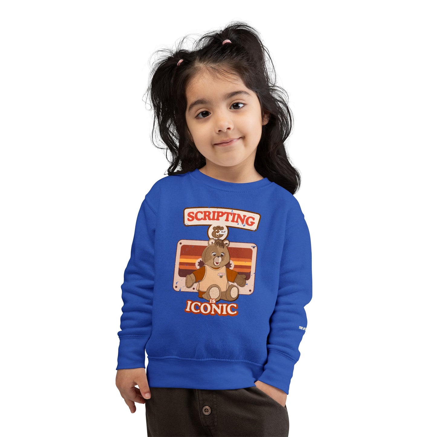 Scripting is Iconic - GLP - Teddy RecSpin - Kids' Unisex Sweatshirt