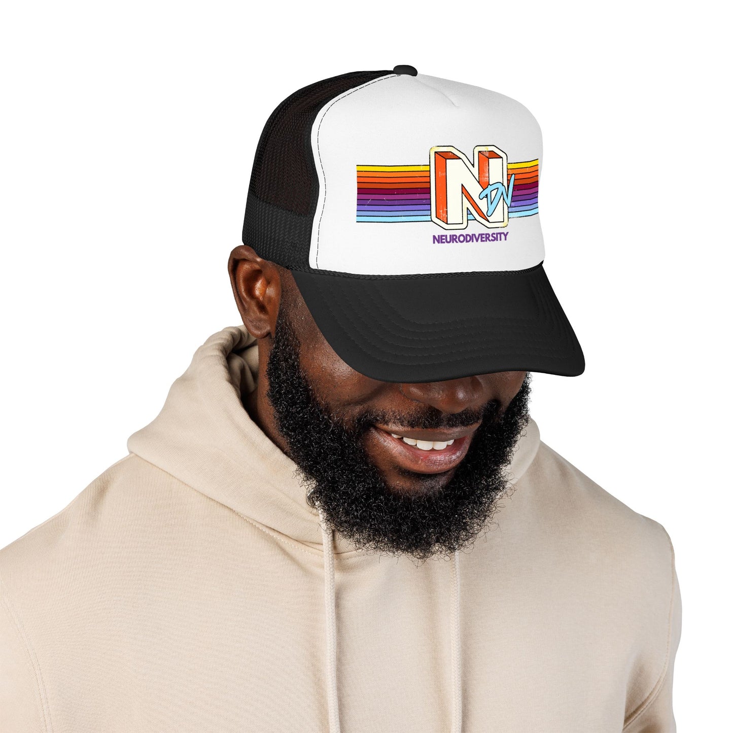 NDV - Neurodiversity - Adult Unisex Foam Trucker Hat