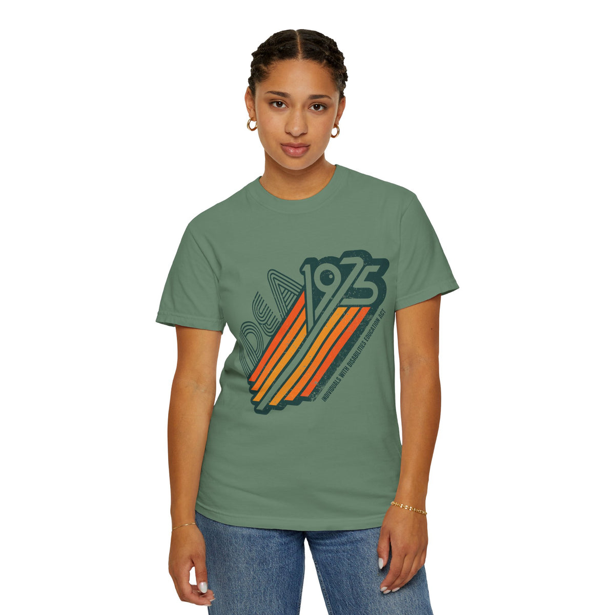 IDEA - 1975 - Individuals with Disabilities Education Act - Unisex Garment-Dyed T-shirt