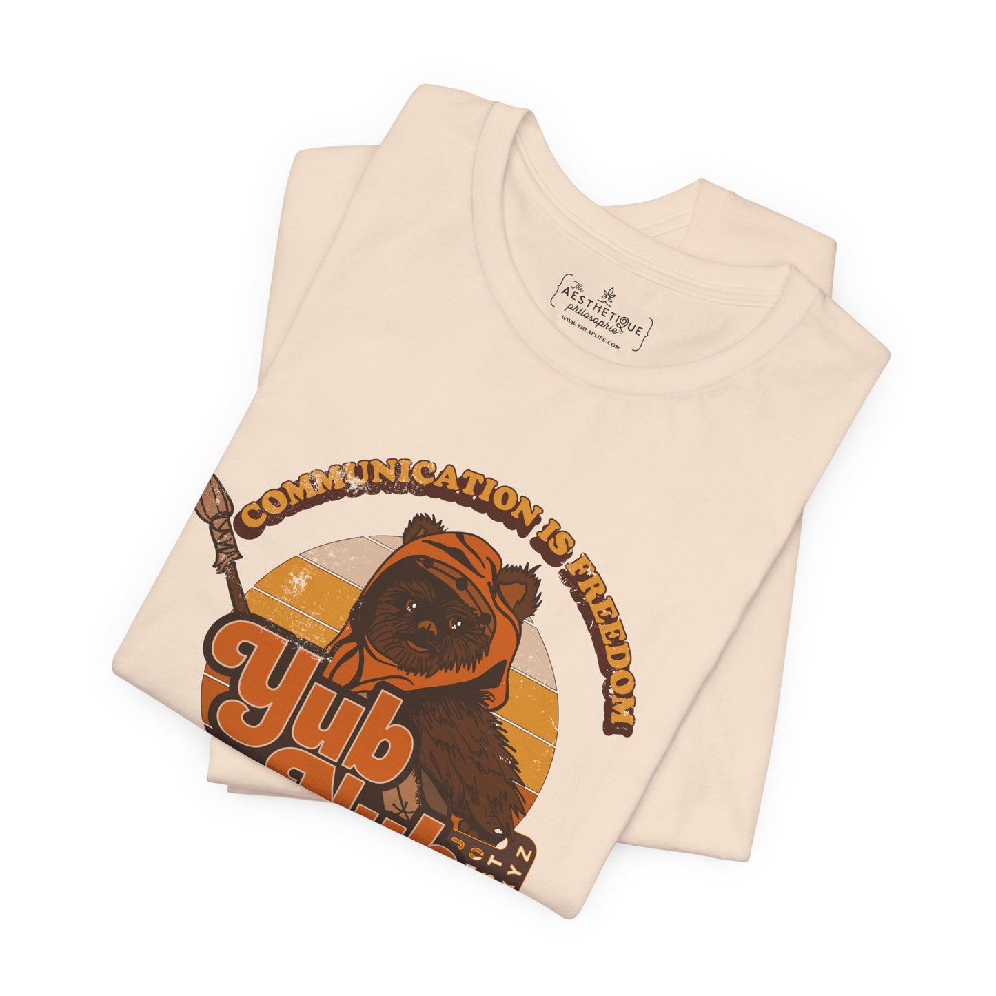 Communication is Freedom - Yub Nub - Adult Unisex Jersey Short Sleeve Tee (Ships Internationally)