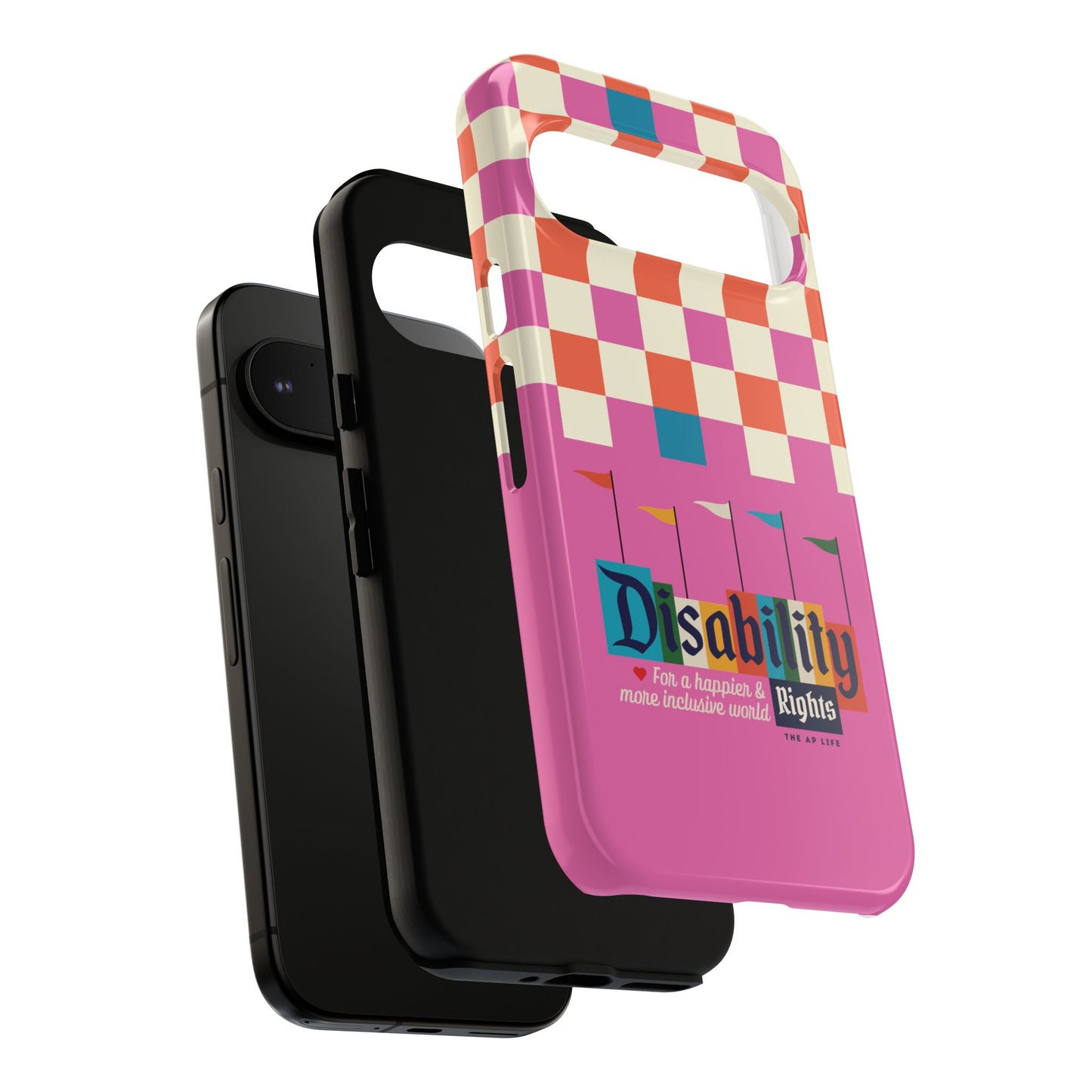 Disability Rights for a Happier & More Inclusive World - Android Phone Case for Google Pixel & Samsung Phones