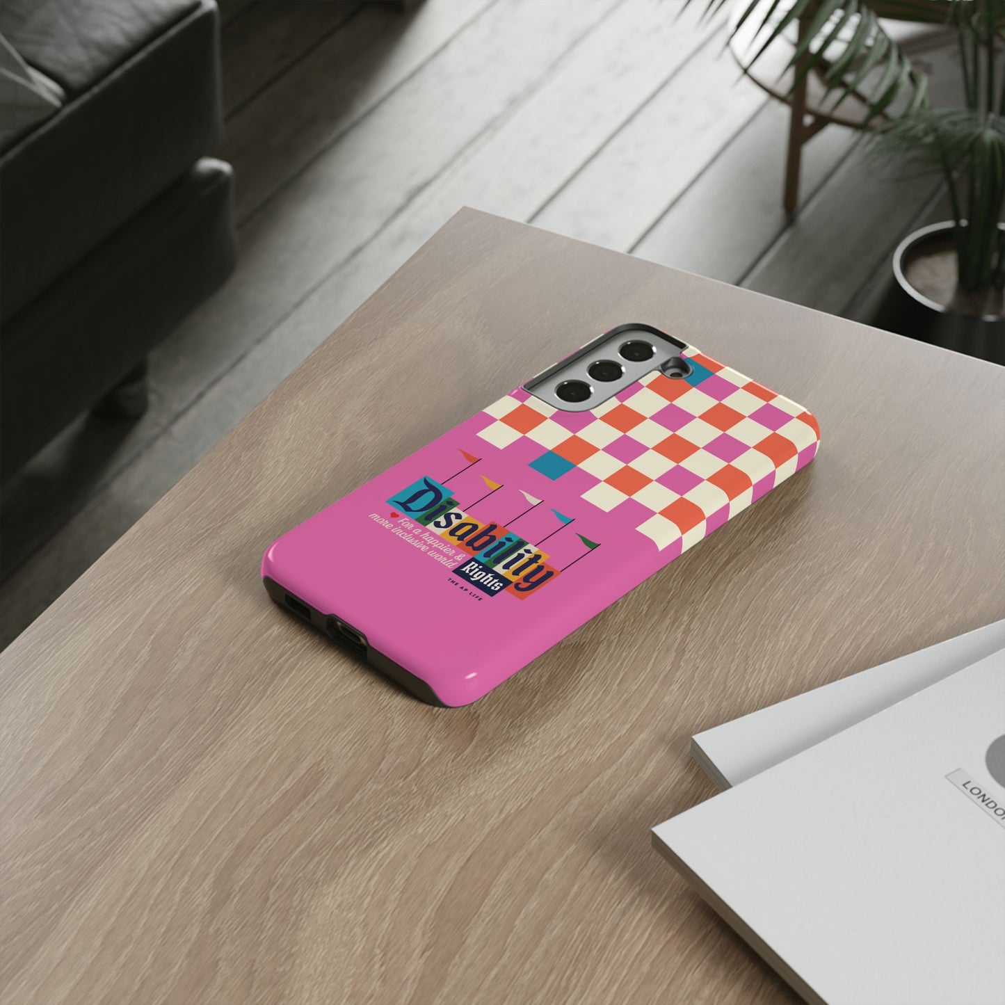 Disability Rights for a Happier & More Inclusive World - Android Phone Case for Google Pixel & Samsung Phones