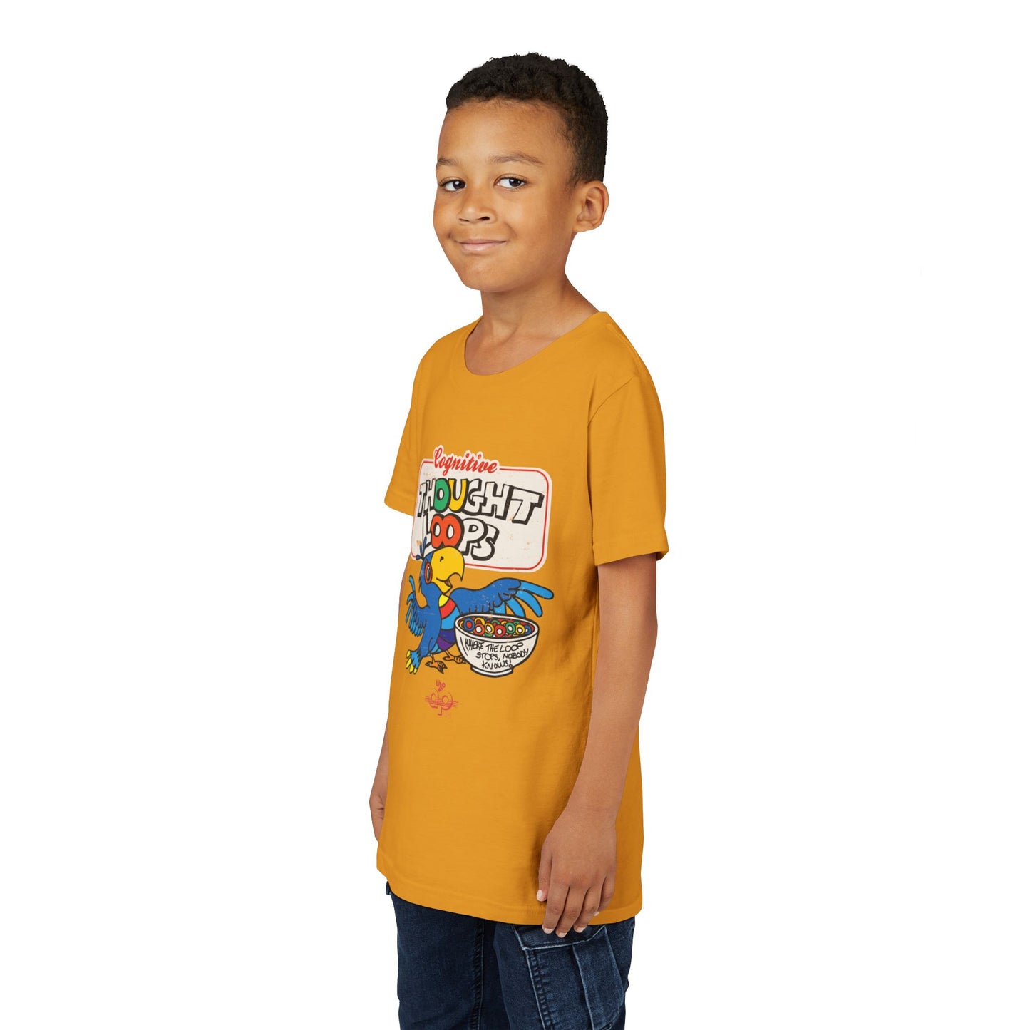 Cognitive Thought Loops - Where the Loop Stops, Nobody Knows - Unisex Youth Short Sleeve Tee