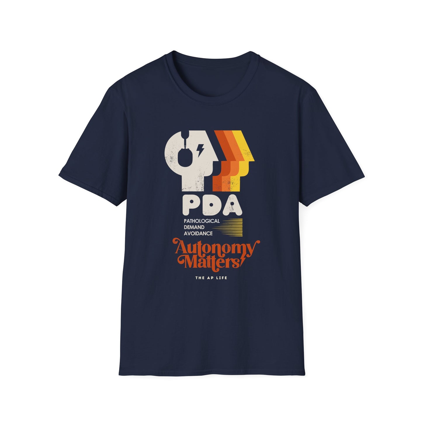 PDA - Pathological Demand Avoidance - Autonomy Matters - Unisex Softstyle T-Shirt