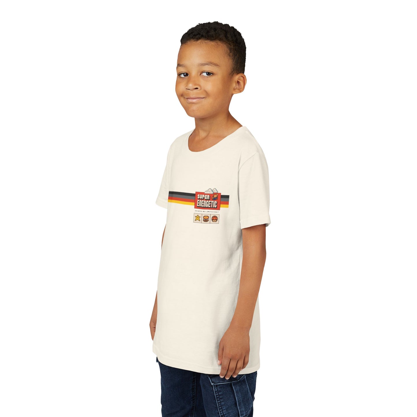 Super Energetic - Despite My Limited Diet - Youth Unisex Short Sleeve Tee