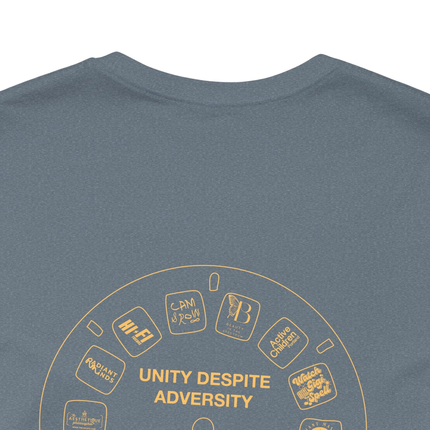 Unity Despite Adversity - Feeding America Fundraiser Tee - Unisex Jersey Short Sleeve Tee