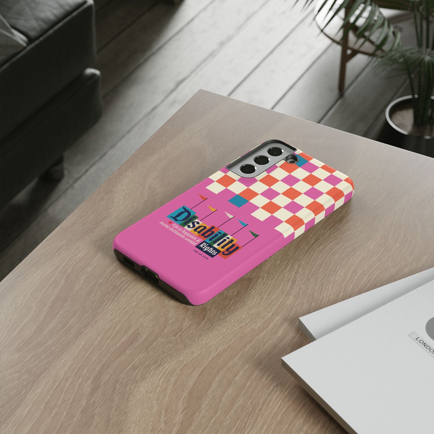 Disability Rights for a Happier & More Inclusive World - Android Phone Case for Google Pixel & Samsung Phones