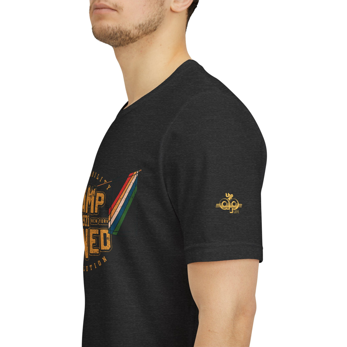 Camp Jened 1971 - A Disability Revolution - Adult Unisex Jersey Short Sleeve Tee