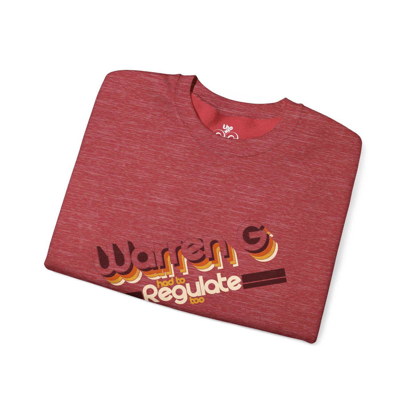Warren G Had to Regulate Too - Adult Unisex Heavy Blend™ Crewneck Sweatshirt